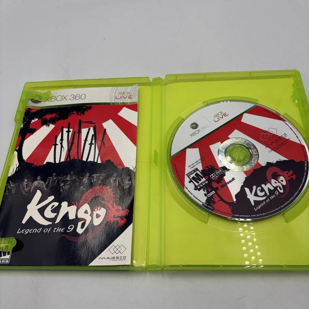 Kengo: Legend of the 9 (Microsoft Xbox 360, 2007) Complete CIB